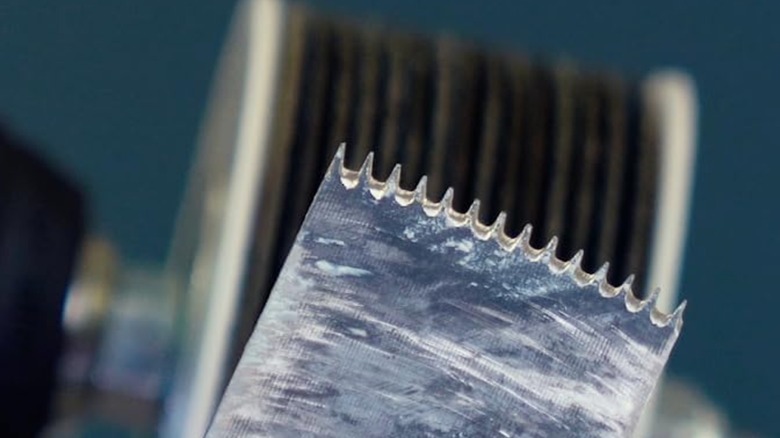 sharpened multi-tool blade