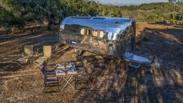 Bowlus Volterra campsite