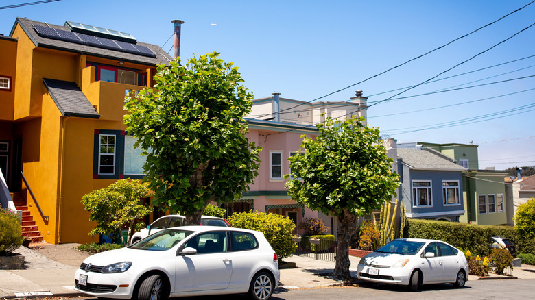 Residential parking in San Francisco