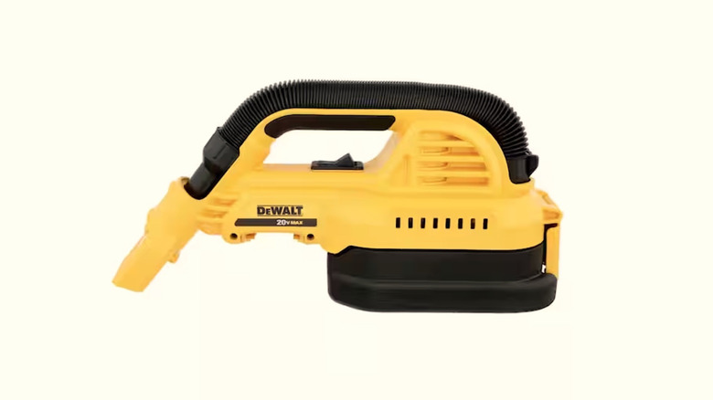Picture displaying DeWalt 20V portable wet/dry vac