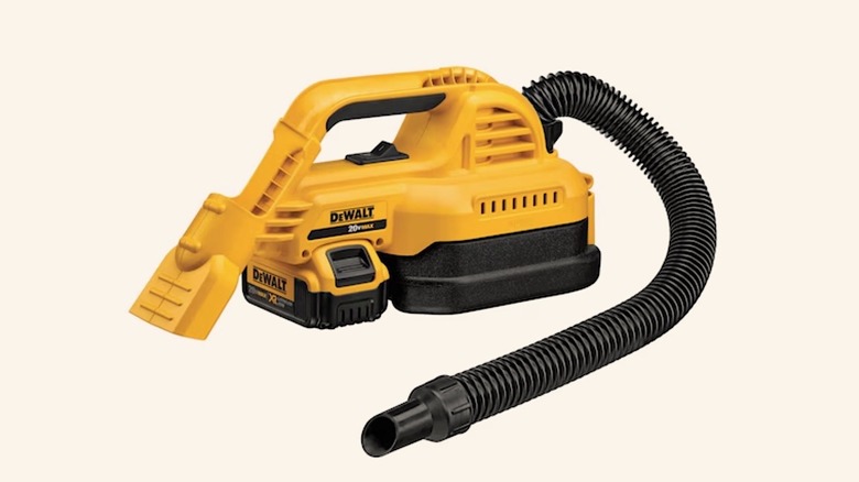 Picture displaying DeWalt 20V portable wet/dry vac