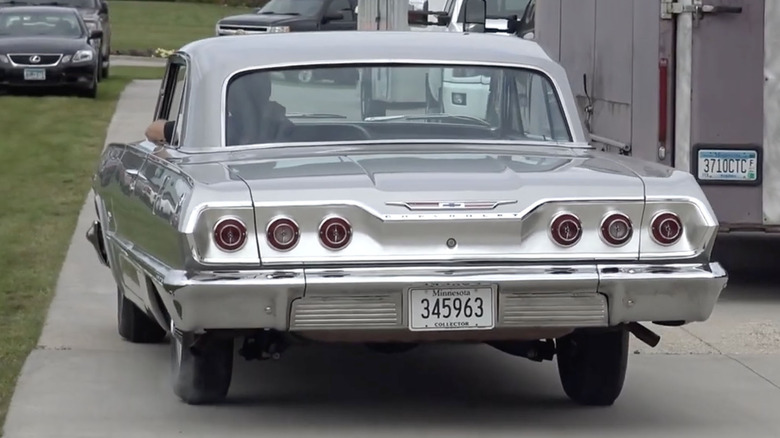Rear view of 1963 Chevy Impala Z11