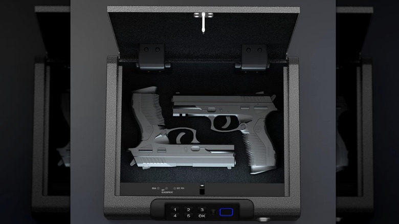 biometric gun safe