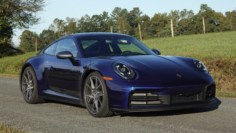 2025 Porsche 911 Carrera T Coupe front three-quarters