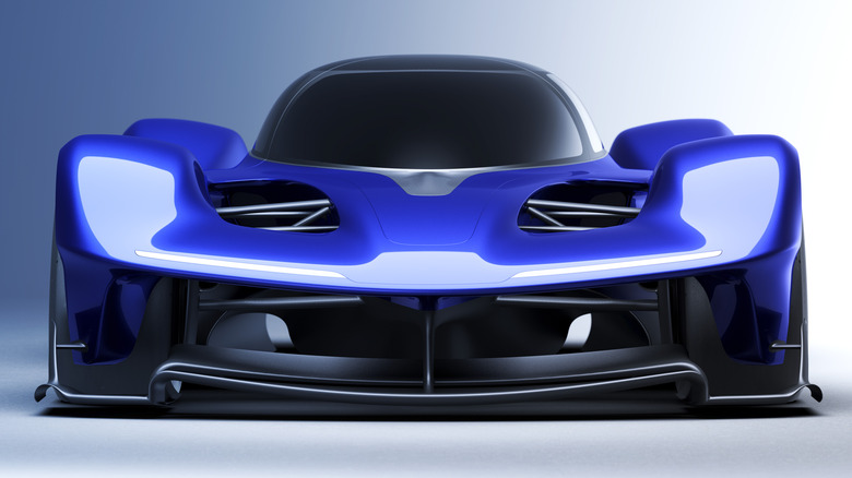 Front view of Red Bull RB17