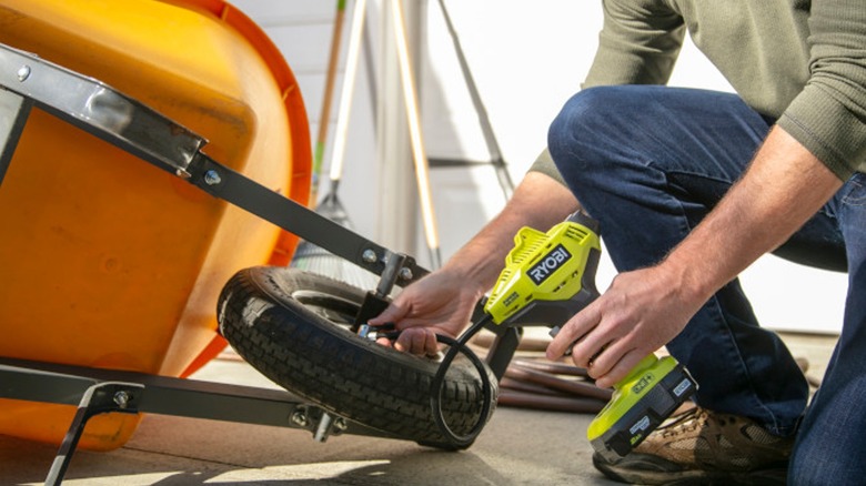 Ryobi high pressure inflator