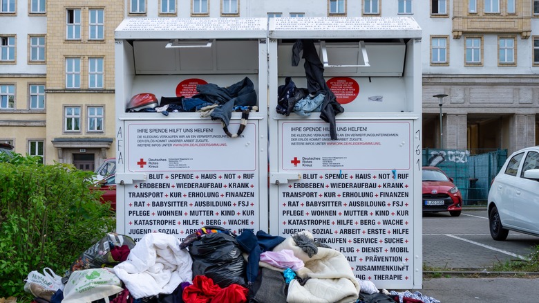 German Red Cross bin