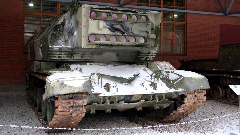 1K17 prototype display in museum