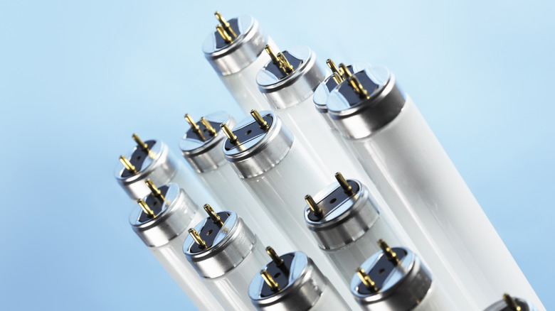 fluorescent light tubes