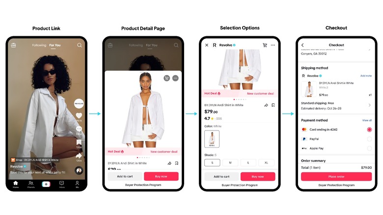 TikTok Shop product features