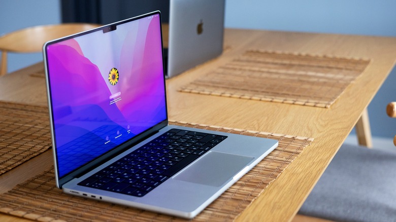 Apple's MacBook Pro laptop.