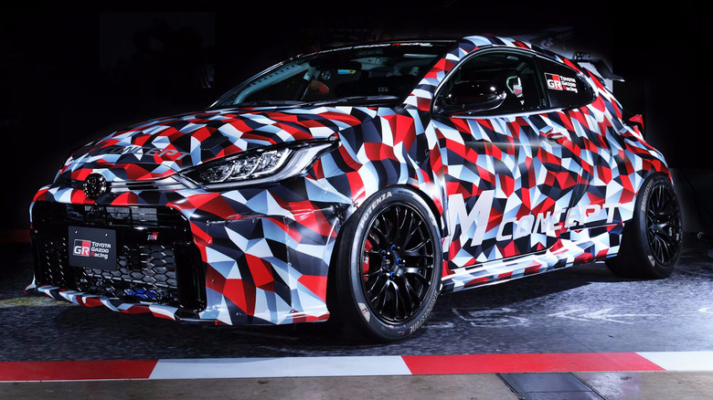 Toyota GR Yaris M Concept front-left three-quarter view