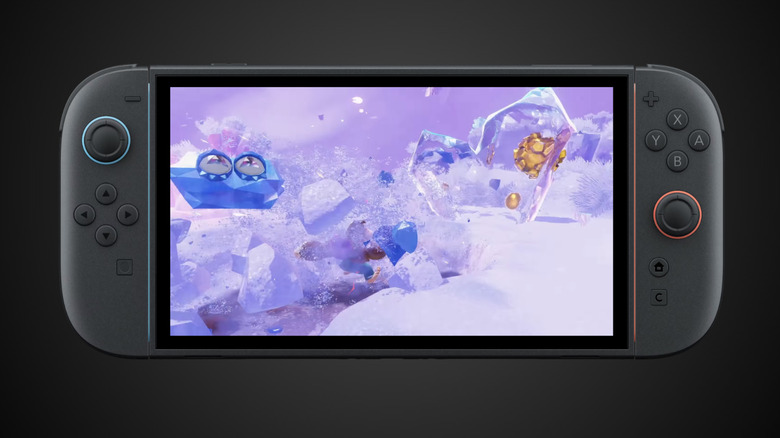 Donkey Kong Bananza displayed on the Nintendo Switch 2