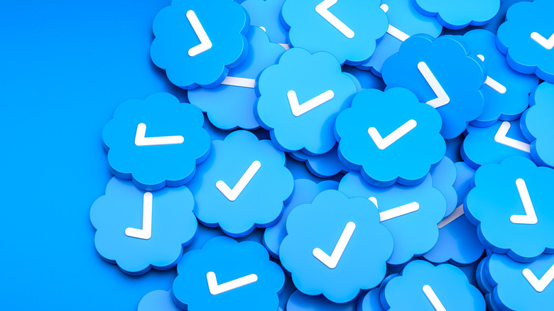 Twitter verification check marks