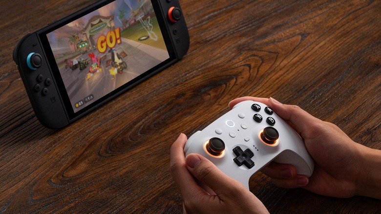 8BitDo ultimate 2 controller switch 2 hall effect joystick