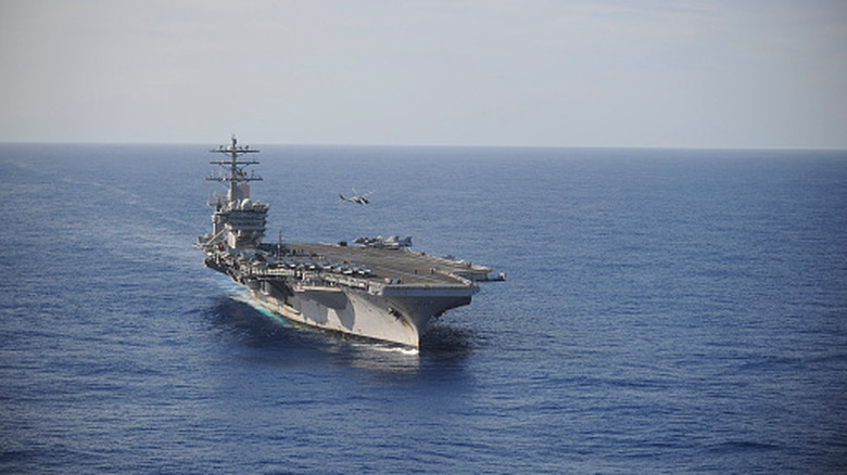 U.S.S. Nimitz at sea