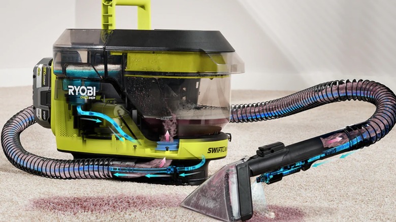 Picture displaying Ryobi HP Swiftclean Spot Cleaner