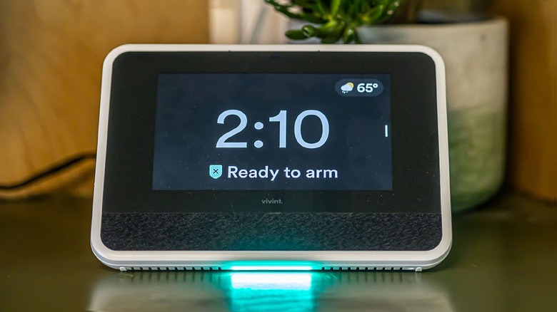 Vivint alarm keypad