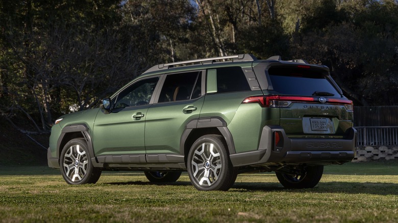 2026 Outback rear view