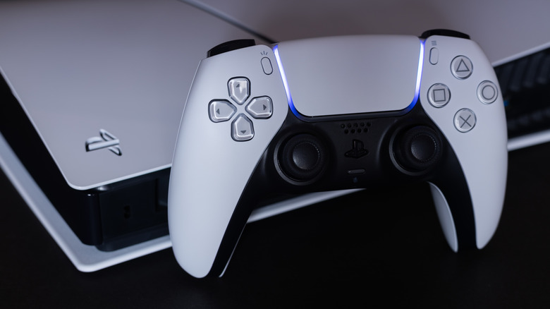 PlayStation 5 and DualSense controller.