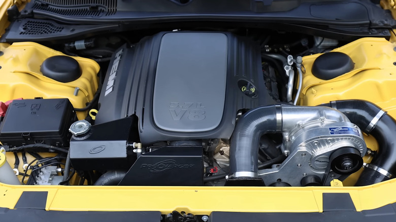 ProCharger components on HEMI