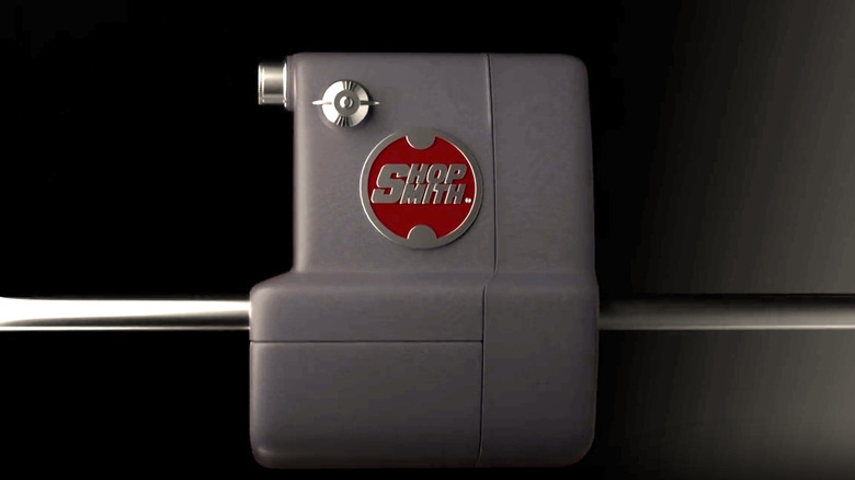 ShopSmith logo on Mark 7 Machine