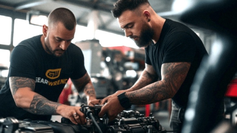Mechanics using GearWrench Megamod tools