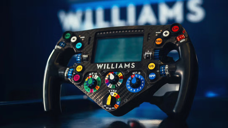 Williams F1 Team 2024 steering wheel