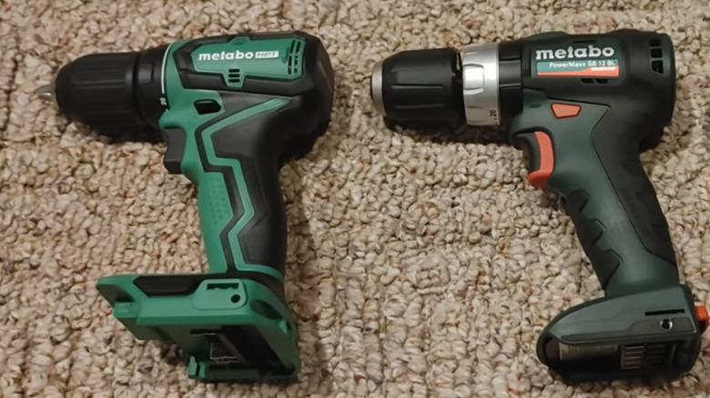Metabo HPT and Metabo tools side by side