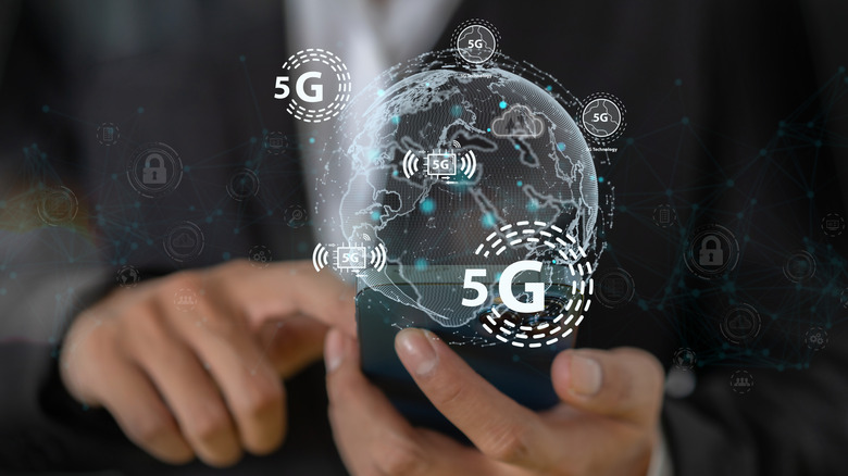 5G concept graphic