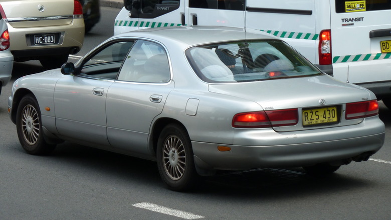 Rear view of Mazda 929