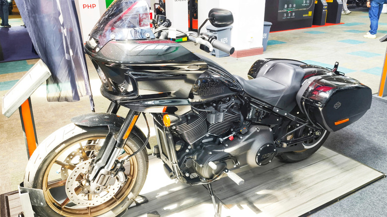 Harley-Davidson Low Rider ST, a sport-touring motorcycle.
