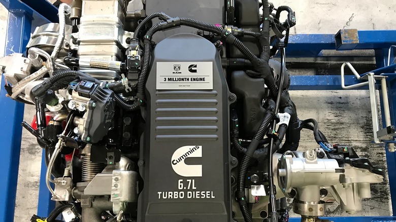 Cummins and RAM celebrate the production of the 3 millionth Cummins engine