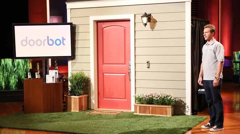 Photo of DoorBot pitch on 