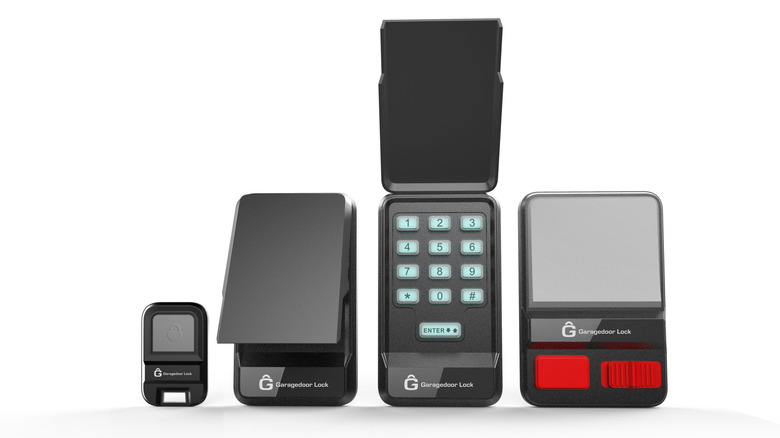 Garage Door Lock wall-mounted control unit