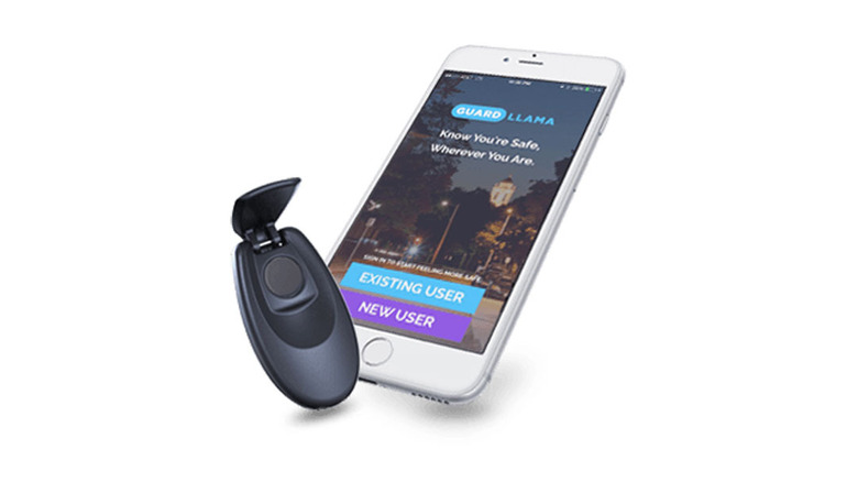 Guard Llama FOB and phone app
