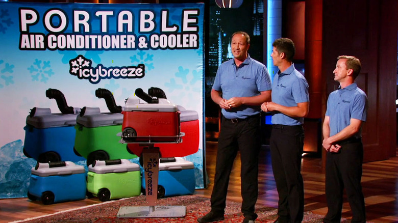 Jason Shakleford, Dave Yonce, and Andrew Jenkins from IcyBreeze on Shark Tank