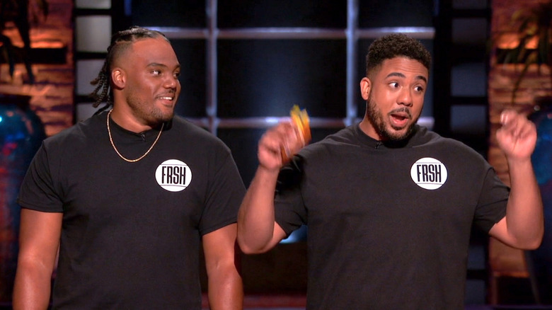 The Brown brothers pitching Ride FRSH to the sharks