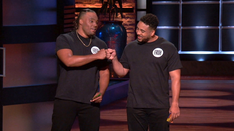 The Browns celebrating Ride FRSH's Shark Tank deal