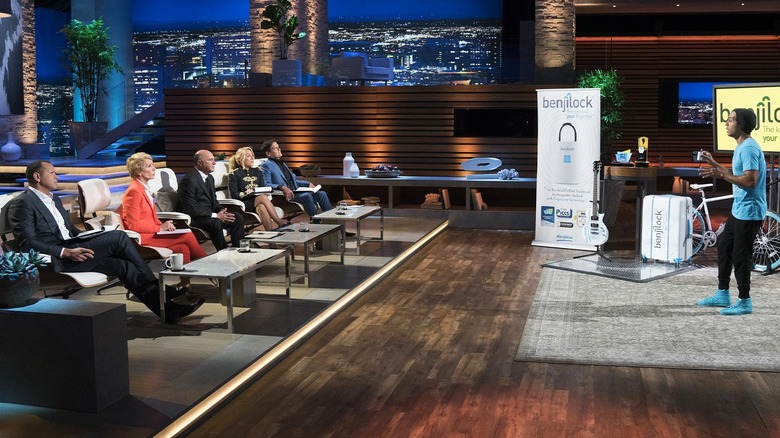 BenjiLock pitch on "Shark Tank"