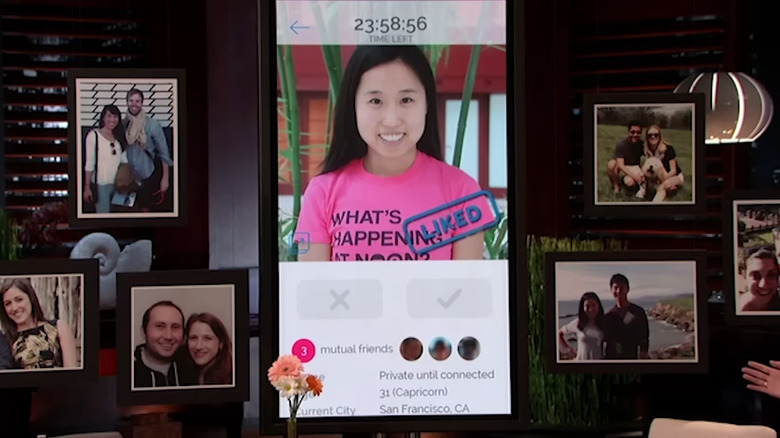 Coffee Meets Bagel app being demonstrated on Shark Tank