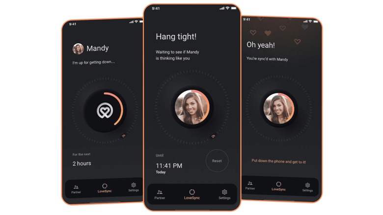 LoveSync app promotional image