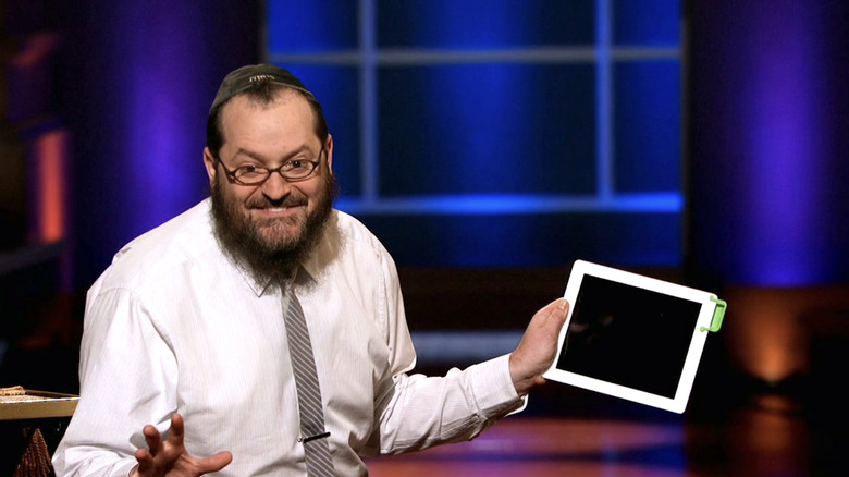 SoundBender inventor showing of product on Shark Tank