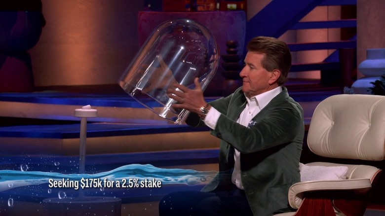 Terrashroom product during Shark Tank presentation