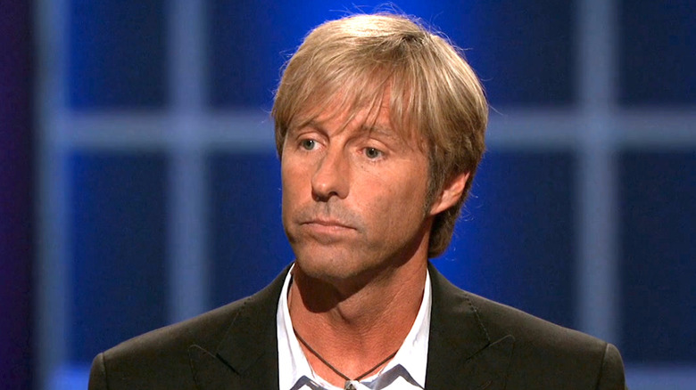 Zomm founder looking disappointed on Shark Tank