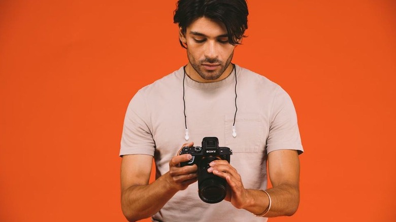promo photo showing Vibes on lanyard