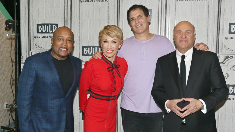 The Sharks at an event