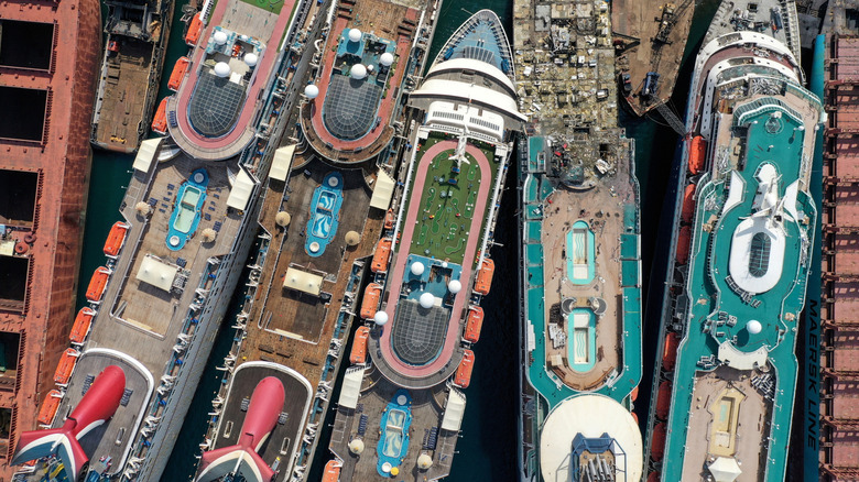 Cruise Ship Graveyard