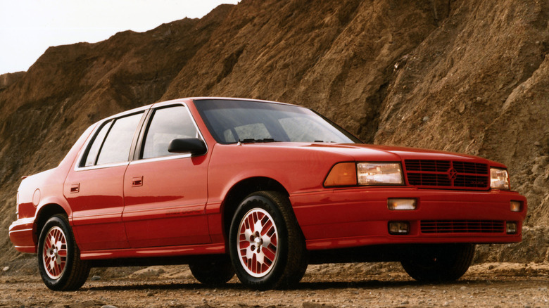 1991 Dodge Spirit R/T, front-right view