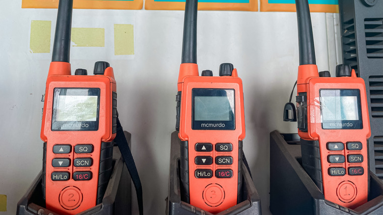Portable GMDSS radios